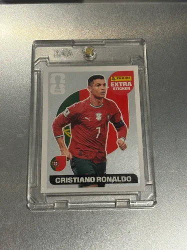 Figurinha Extra Cristiano Ronaldo Prata
