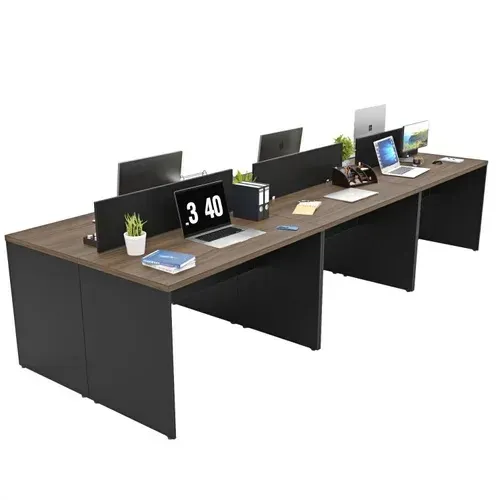 MESA ESTACAO DE TRABALHO 6 lugares - LOJA IKONMIXOFFICE