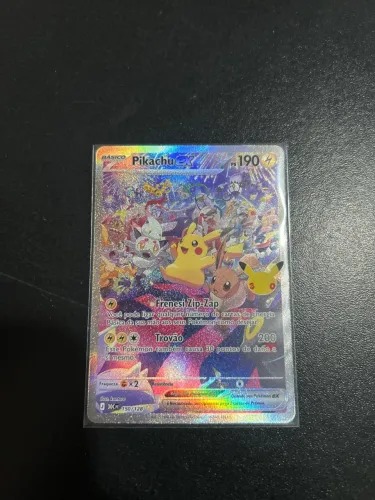 Pikachu 150/128 Foil Pokémon tcg celebração de 30 anos 2026