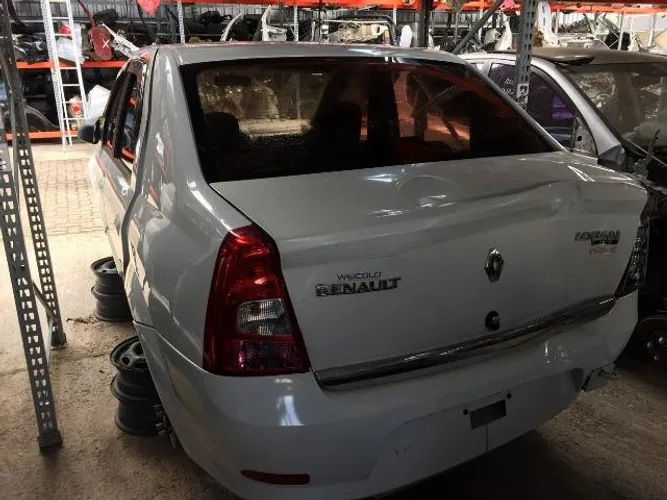 Peças usadas Renault Logan 2010 2011 1.0 16v flex 77cv câmbio manual
