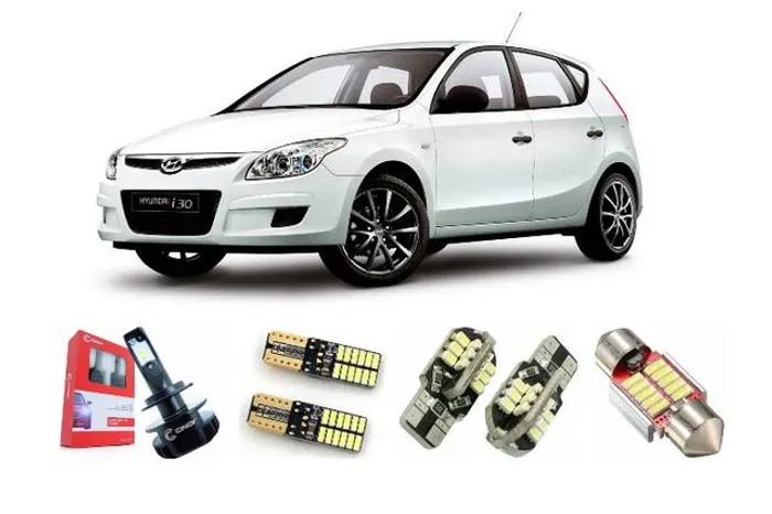 Kit Lâmpadas Led Premium Completo Hyundai I30