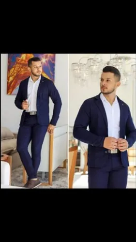 Blazer Masculino Super Slim 