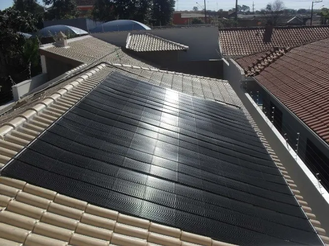 Kit Aquecimento Solar Piscina Até 32m² + Capa térmica + Cdt Digital - Entrega Grátis