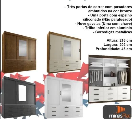 Quarto roupeiro casal