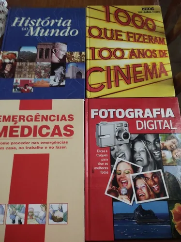 Lote de livros antigos.