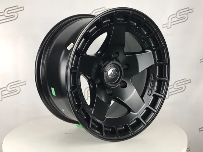 Rodas Off Road Fuel Warp Preto Semi-Brilho 6x139 - 17x9