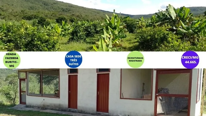 Fazenda buritis mg (00042fa) documentação ok rio perene bom gosto