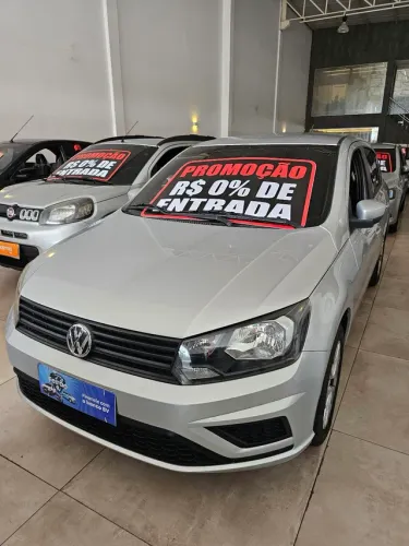 VW/VOYAGE 1.6 2021 COMPLETO COM ENTRADA NA PROMISSÓRIA