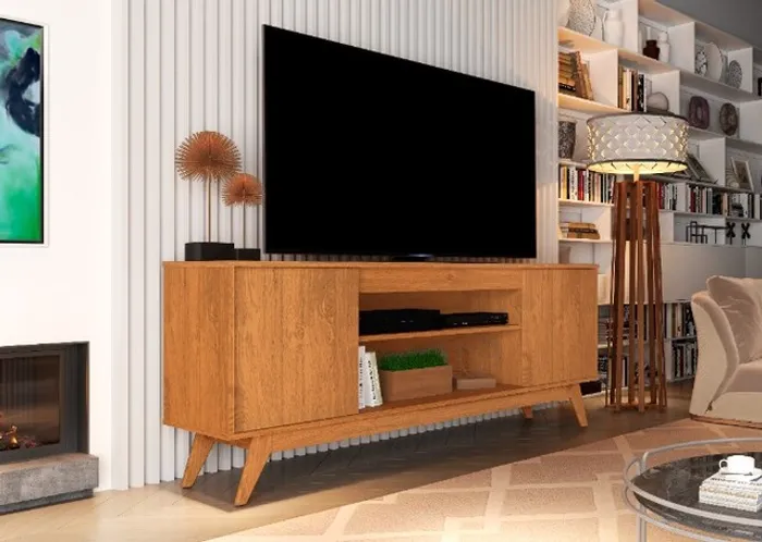 Rack/Bancada Trama Para TV Até 72'' 1,60m ! Frete + Montagem Grátis !