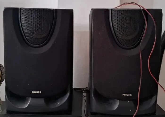 2 Caixas de Som Philips, anos 1990