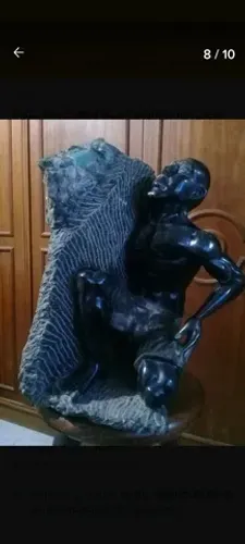 ESCULTURA ANTIGA XISTO DE ESMERALDA PESO 28 KILOS