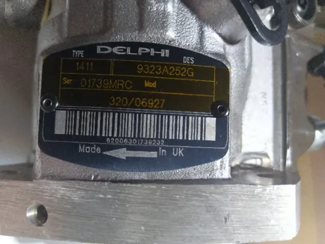 Bomba injetora Retroescavadeira JCB 3C p/n  320/06927