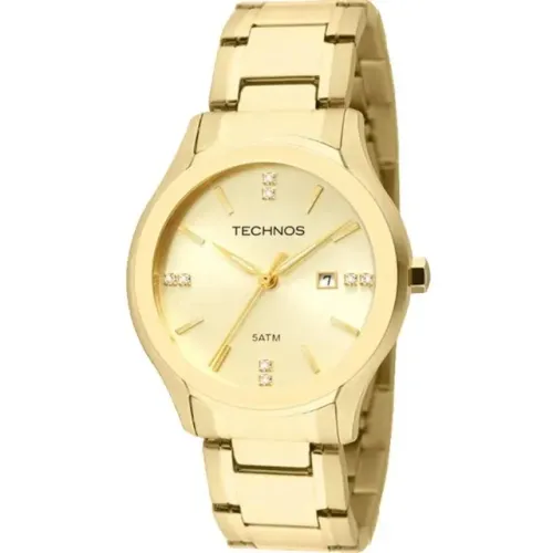 Relógio Technos Feminino Elegance Crystal 2015bzr/4b
