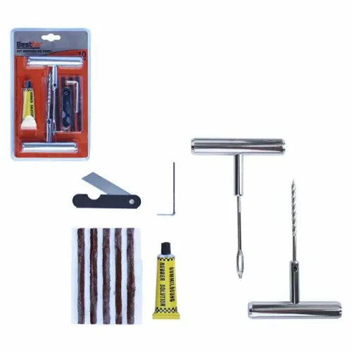 Kit Reparo Pneu Manopla Ac - 10peças Bfh2134
