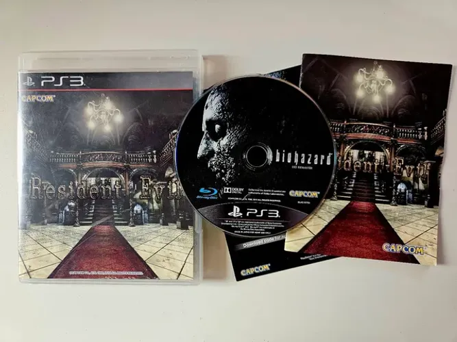 Jogo Resident Evil hd Remaster Biohazard ps3 original