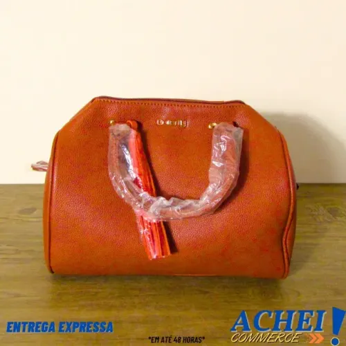 Bolsa Baú Butterfly Caramelo - Novo