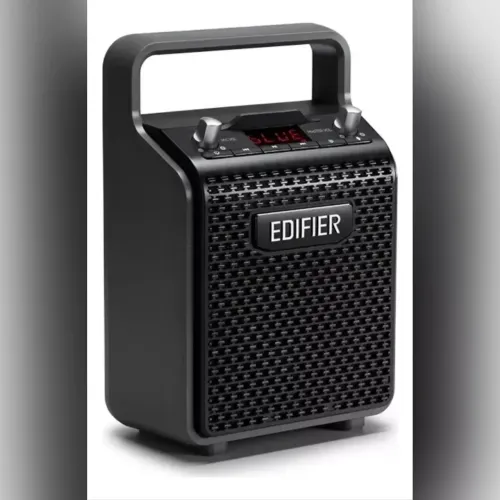 Caixa De Som profissional Bluetooth Edifier/30w/P10/Gravações/karaoke/8horas bateria/usb
