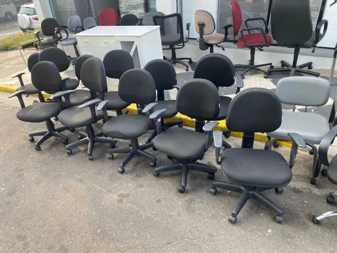 Cadeira BackSystem preta