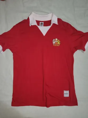 Camisa retro Manchester United 1970,tam G