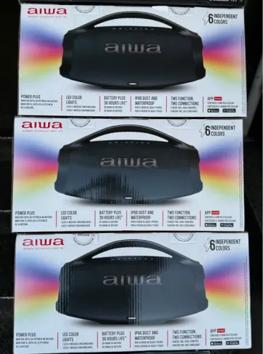 **Boombox Plus Aiwa - Potência e Qualidade para Seu Som**