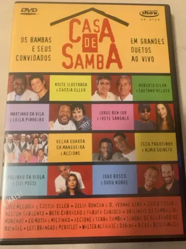 Dvd Casa do Samba