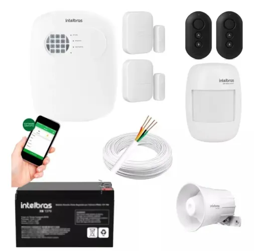 Alarme Intelbras wi-fi sem fio. ANM-24 net.