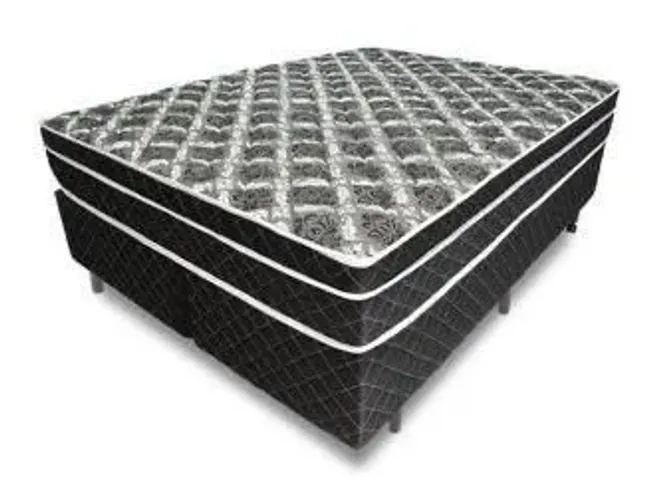 Colchão Queen size D33 e cama box direto de fábrica 