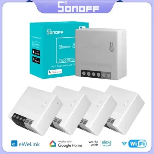 Tomada Lâmpadas Interruptor 1 Sonoff Mini R2, Compatível com Alexa 