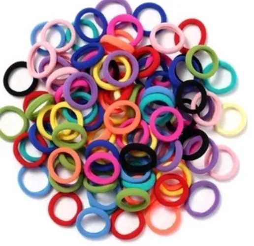 Kit 100 minis rabicó /xuxinha de cabelo