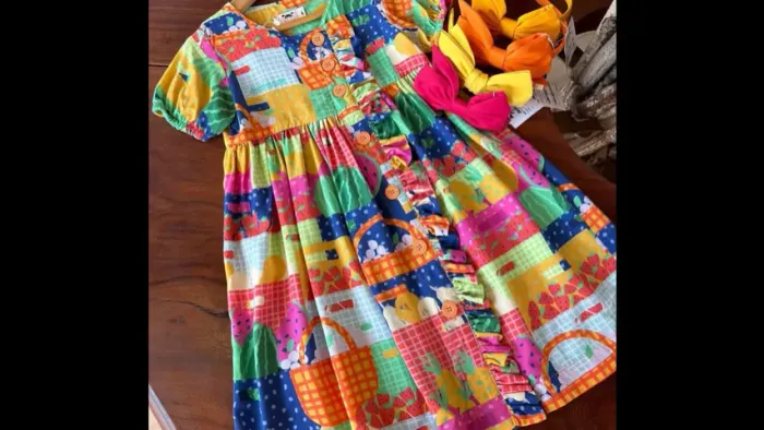 Vestido da marca juju caju belíssimo infantil moça juvenil menina nunca usado 