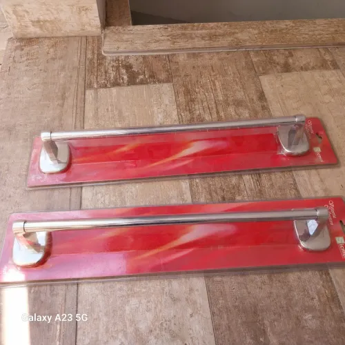 2 Toalheiro de Parede em Aço Inox sicmol