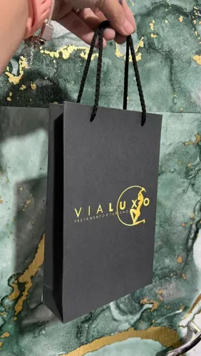Sacolas PERSONALIZADAS via luxo