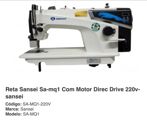 Máquina de costura Reta Sansei Sa-mq1