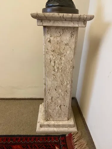 Coluna de Mármore Travertino 