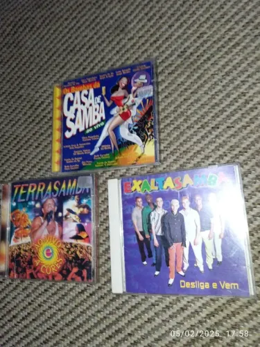 CD Os bambas da casa de samba+Exaltasamba+ Terrasamba