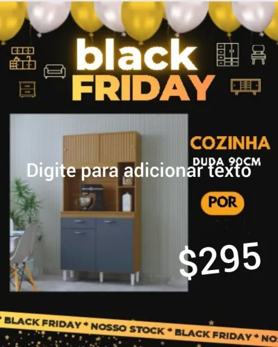 Kit cozinha duda Black Friday