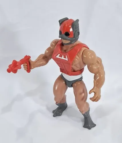 Boneco Zodac coleção He-Man, antigo, anos 80, Estrela/Mattel, perfeito estado.