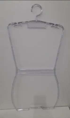 Promoção de Cabide Silhueta Cristal