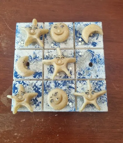 Brinquedo Educativo Artesanal - Jogo da Velha