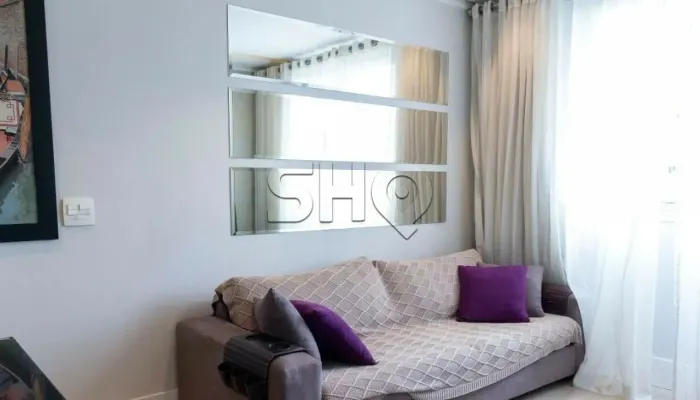 Apartamento mobiliado na Vila Mariana com 3 dormitórios 1 vaga