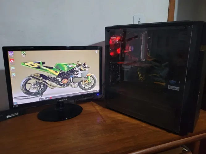 Pc gamer completo com placa de vídeo