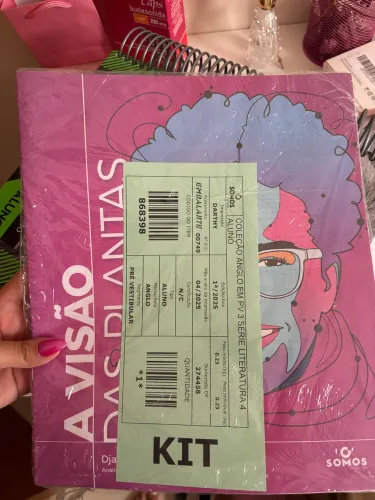 kit com 4 apostilas sobre literatura para preparação de vestibular