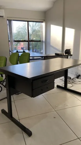 MESA COM 2 GAVETA - ( PROMÇÃO )