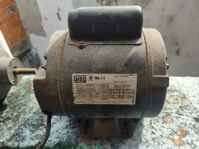 motor elétrico monofásico weg1/4 avalos,1745 rpm ,B v.