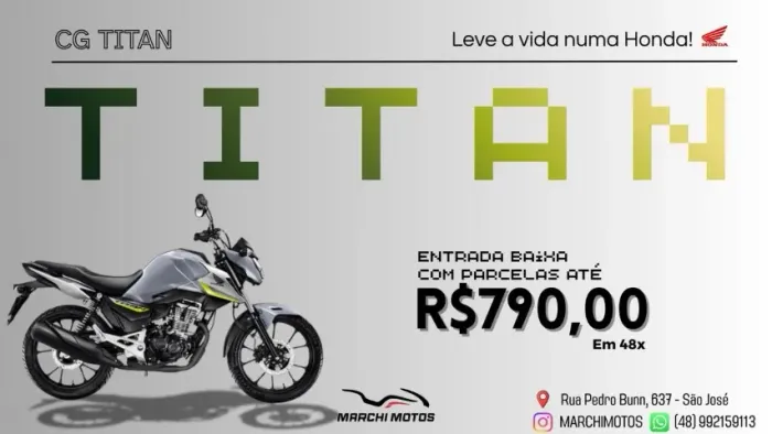 HONDA CG 160 TITAN 2026