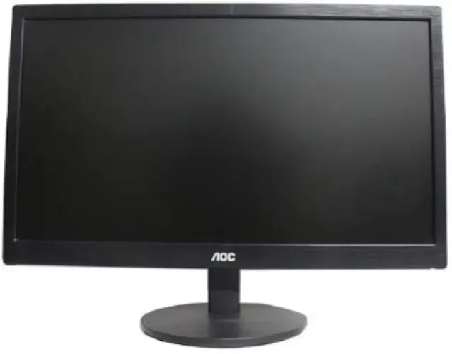 Monitor AOC 19 polegadas e970Swnl - 19" LCD Cor Preto Preto 127v /220V