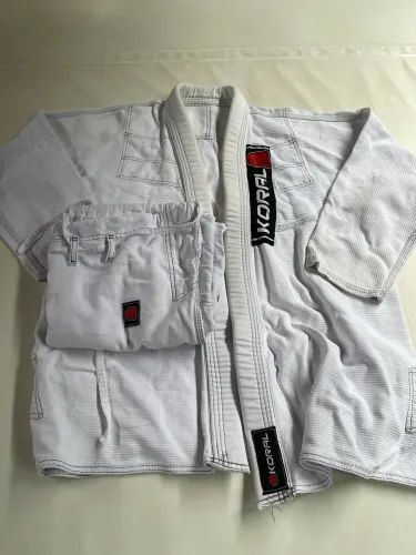 kimono koral a1 usado jiu jitsu