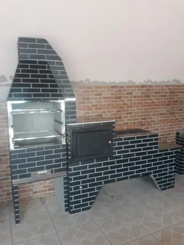 Churrasqueira forno e fogão a lenha FRETE GRÁTIS