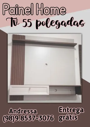 Painel Home Alvorada Tv 55 polegadas Entrega e montagem grátis
