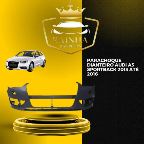 Parachoque Dianteiro Audi A3 Sportback 2013 até 2016